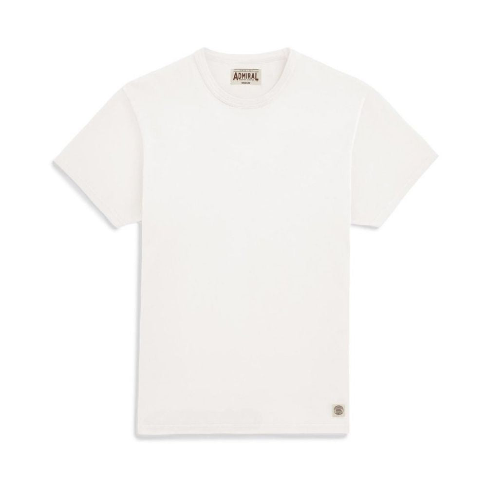 Admiral Aylestone Short Sleeve T-Shirt - Gyr White