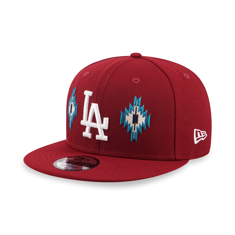 9FIFTY Los Angeles Dodgers Mesa Maroon Snapback