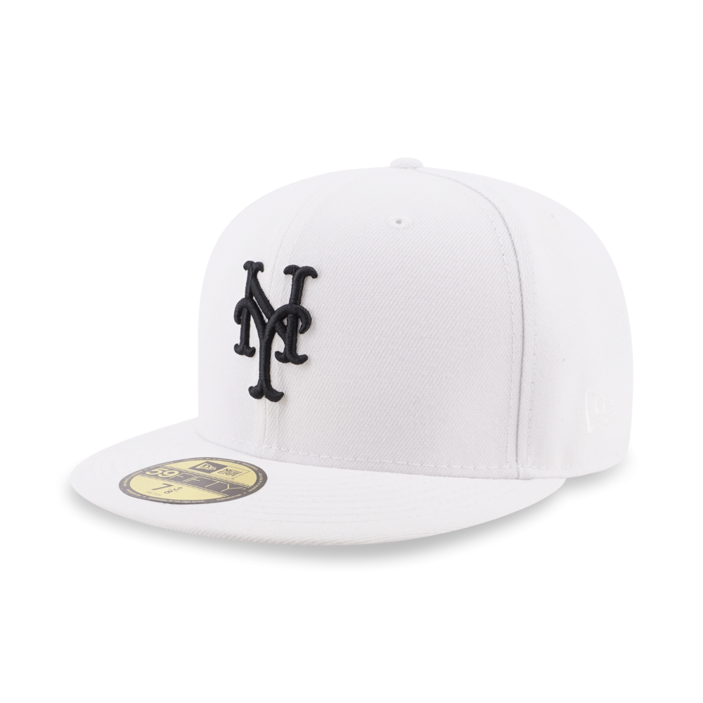 59FIFTY New York Mets Cookies & Cream Final Season White Fitted