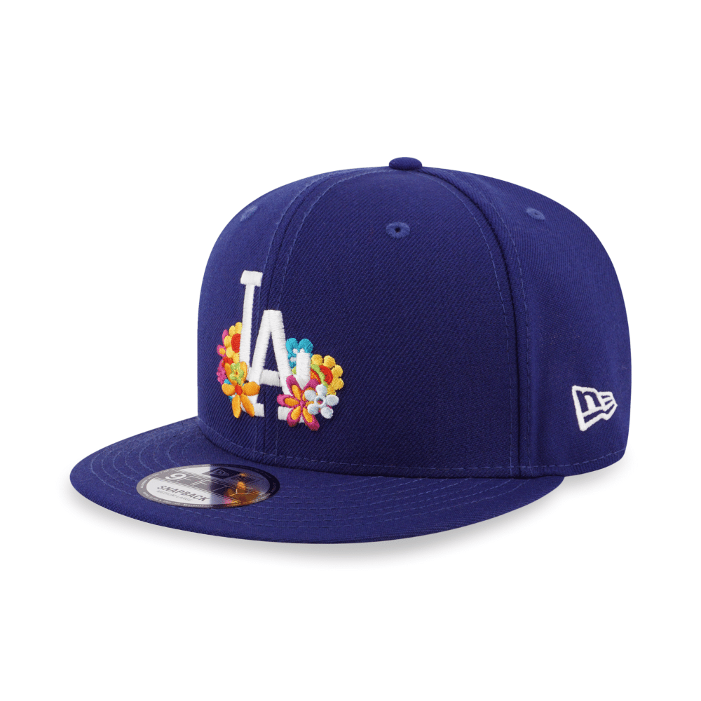 9FIFTY Los Angeles Dodgers Floral Dark Royal Snapback