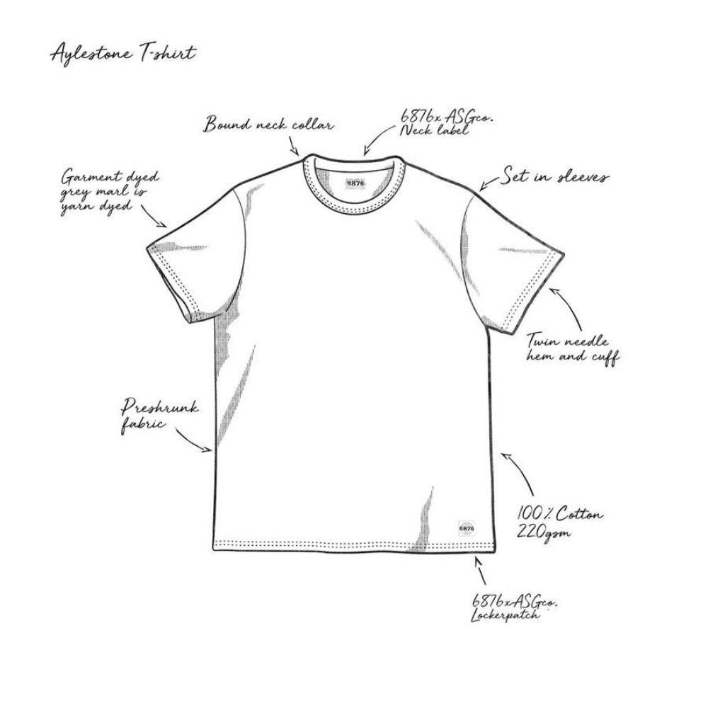 
                  
                    Admiral Aylestone Short Sleeve T-Shirt - Buzzard Blue
                  
                