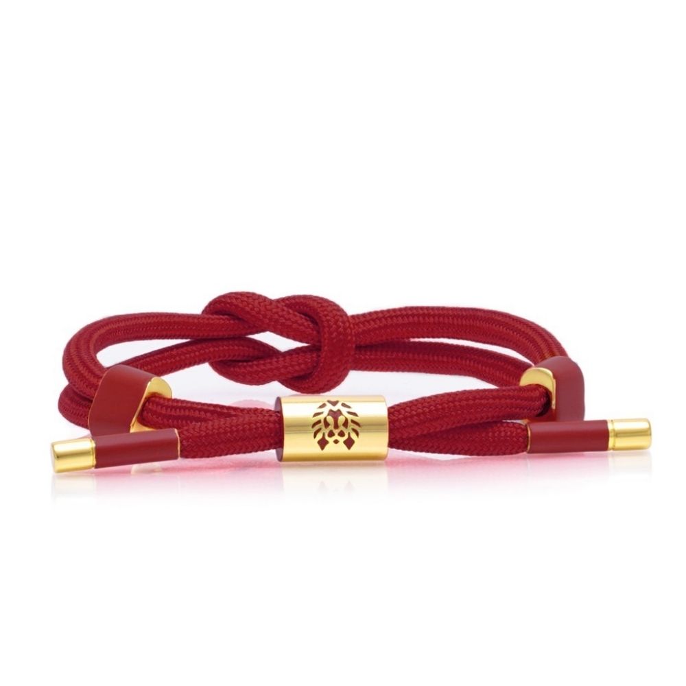 
                  
                    Rastaclat Siam Men's Knotted Bracelet - Red
                  
                