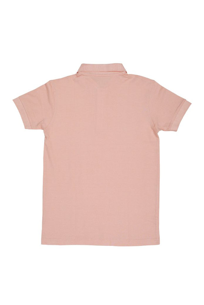 
                  
                    Budak Baek Logo Short Sleeve Polo Unisex Tee - Pink
                  
                