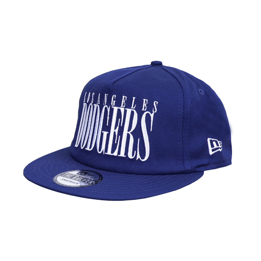 The Golfer Los Angeles Dodgers Tall Text Royal Blue Snapback