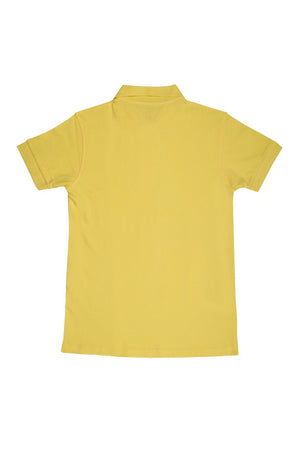 
                  
                    Budak Baek Logo Short Sleeve Polo Unisex Tee -Yellow
                  
                