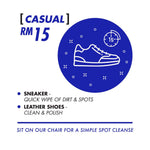 [E-Sneaker Cleaning Voucher] - Casual Service Showcase 